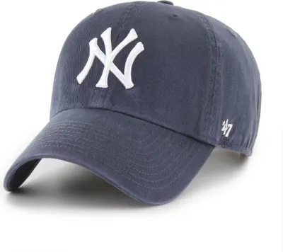 Produktbild von '47 Brand MLB New York Yankees '47 CLEAN UP Strapback Cap vintage navy
