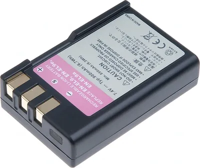 Obrázek produktu pro Napájecí baterie T6 Nikon EN-EL9, EN-EL9a, EN-EL9e, 1000 mAh, 7,4 Wh