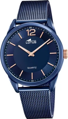 Produktbild von Lotus Edelstahl Herren Uhr Armbanduhr blau Elegant Smart Casual D2UL18735/1