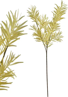 Imagen del producto de Rama decorativa de plástico Viridis AW25, color verde, 75 cm, 1 unidad