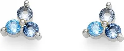 Produktbild von Glä nzende Ohrstecker mit Zirkonen 22988 BLU