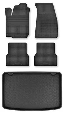 Obrázok produktu pre Vaničkové autokoberce + vaňa kufra pre: Renault Captur I 2013-2019 hatchback 5 ks