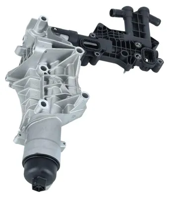 Immagine prodotto di Alloggiamento filtro olio raffreddato ad acqua con radiatore olio NRF per, tra gli altri, RENAULT TRAFIC