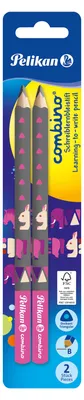 Produktbild von Pelikan 811170, B, Pink, Dreieckig, Sichtverpackung, 2 Stück(e)