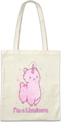 Produktbild von Urban Backwoods Llamicorn II, Stofftasche, Farbe: Beige
