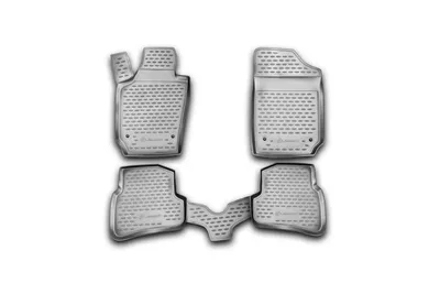 Image de ELEMENT Tapis de sol 3D en caoutchouc compatibles avec Seat Ibiza, à partir de 2008 | 4 pièces