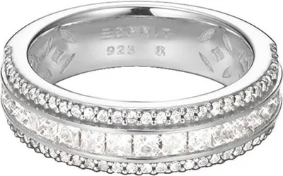 Produktbild von Esprit Damen Ring Silber Zirkonia Exquisite ESRG92334A1, Ringgröße:57 (18.1 mm Ø)