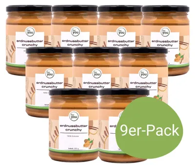 Produktbild von for you Erdnussbutter Neunerpack