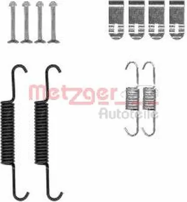 Produktbild von Zubehörsatz Feststellbremsbacken METZGER hinten für CHEVROLET CAPTIVA (C100, C140) für OPEL ANTARA für VAUXHALL Antara (L07)