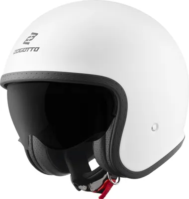 Zdjęcie produktu dla Kask Bogotto H589 Solid jet, biały matowy, M