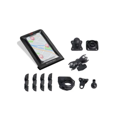Produktbild von SW-MOTECH Universal Montagekit mit T-Lock und Smartphone Drybag