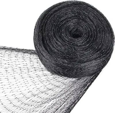 Produktbild von Vogelschutznetz 10x2 m, schwarz, für Garten, Balkon, Schutz gegen Vögel