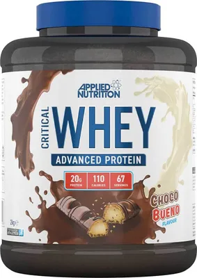 Productafbeelding van Applied Nutrition Critical Whey 2000g - Chocolade Bueno smaak