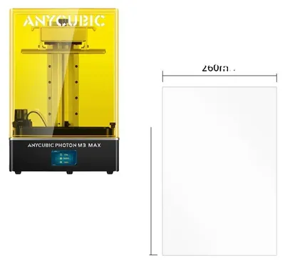 Zdjęcie produktu dla Folia FEP, kompatybilna z drukarkami 3D, wysoka przezroczystość, 3 sztuki