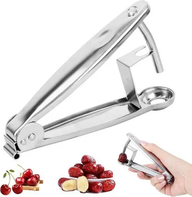 Obrázek produktu pro Pepř na vlasy a odstraňovač pepře z ovoce pro kuchyni a ovoce – odstraňuje pepř z ovoce – nerezová ocel