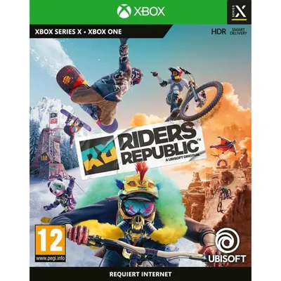Zdjęcie produktu dla Ubisoft Riders Republic, Xbox One, oczekujące na klasyfikację, Nośnik fizyczny