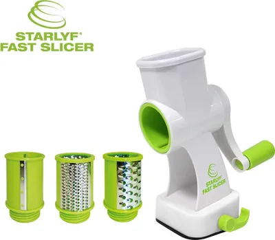 Produktbild von Starlyf Fast Slicer 3 in 1 Multischneider Reibt-Hobelt-Zerkleinert - Aus der TV Werbung