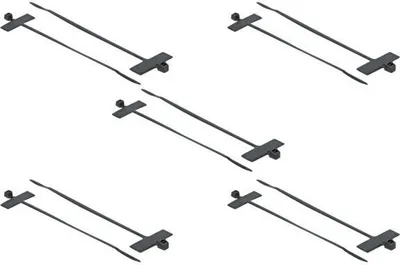 Zdjęcie produktu dla DELOCK Kabelbinder L 100 x B 2,5 mm schwarz 10 Stück