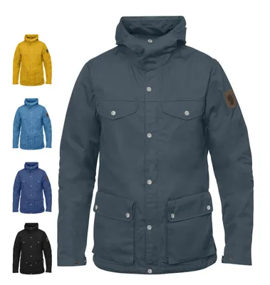 Produktbild von Fjällräven Greenland Jacke Schwarz S Herren Schwarz S