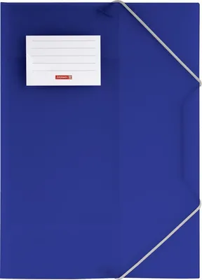 Produktbild von Sammelmappe Fact! A4 PP-Folie blau Packung mit 10 Stück