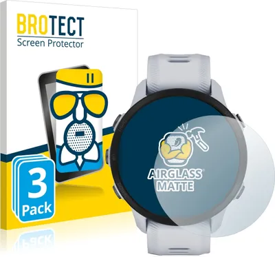 Produktbild von 3x BROTECT Entspiegelungs Schutzglas für Garmin Forerunner 955 Solar / 955 Schutzfolie Panzer Folie Glas Display Schutz matt