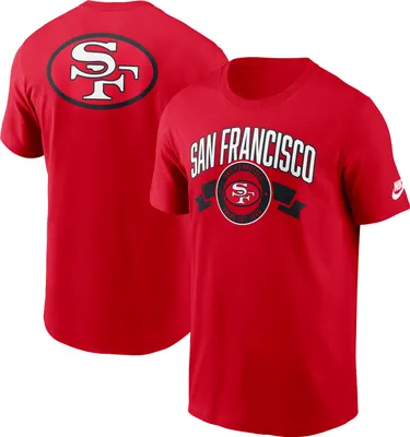 Obrázok produktu pre Pánské tričko San Francisco 49ers NFL Nike Rewind Front and Back Hit Essential Bavlna Tee Velikost: 2XL