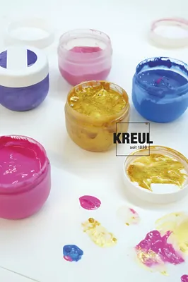 Obrázok produktu pre Sada farieb na prsty, "MUCKI ROYAL", 6 farieb, 6x 50ml, KREUL
