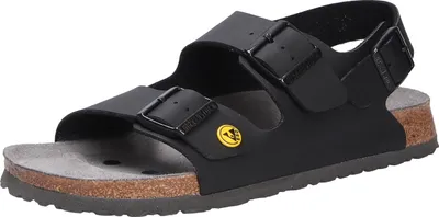 Produktbild von Birkenstock Milano ESD BF Sandale schwarz Weite: schmal  Größe 45