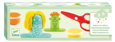 Immagine prodotto di Laboratorio con plastilina Da parrucchiere, Djeco