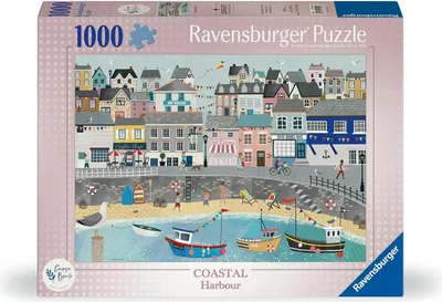 Productafbeelding van RAVENSBURGER Puzzel: Rustige kusthaven, 1000 stukjes