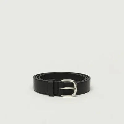 Image de Ceinture pour homme Orciani, modèle U08249, couleur noire, matière : cuir souple
