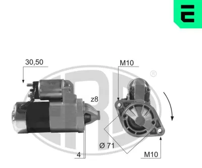 Image de ERA 220481A Démarreur 1,3kW 12V