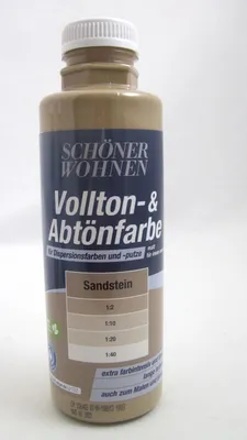 Produktbild von Voll- und Abtönfarbe Sandstein 500 ml