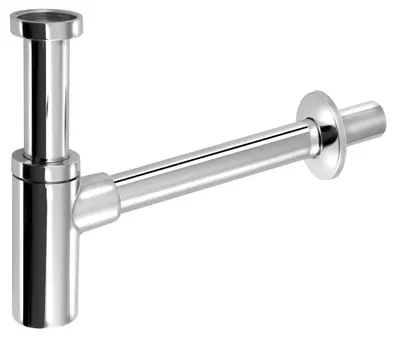Produktbild von Bruckner Waschtisch-Siphon 5/4", DN32, rund, Chrom