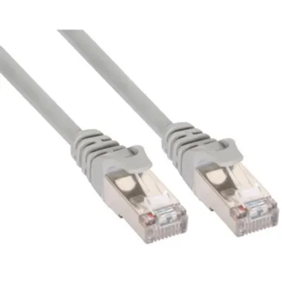 Produktbild von InLine Patchkabel, SF/UTP, Cat.5e, grau, 2m, 2 m, Cat5e, SF/UTP (S-FTP), Grau