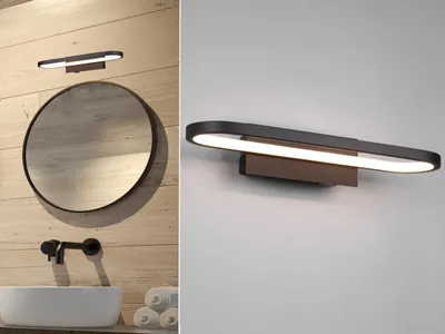 Produktbild von Trio Leuchten LED Wandleuchte Gianni, Metall Schwarz matt, 17 Watt LED