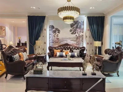 Produktbild von Luxus Sofagarnitur 3+1 Sitzer Garnitur Sessel Sofas Sitz Leder Wohnzimmer Neu