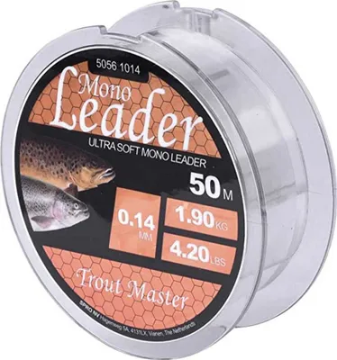 Obrázok produktu pre Spro Leader 50 M monofilné vlasce Transparent 0,140 mm Transparent 0,140 mm