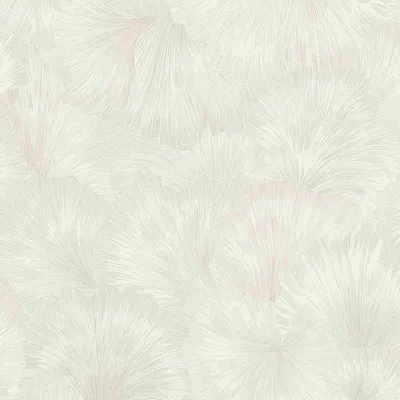 A seamless pattern of abstract floral or fan-like shapes.