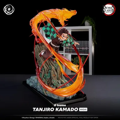 Produktbild von Demon Slayer IKIGAI Figur 1/6 Tanjiro Kamado 44 cm