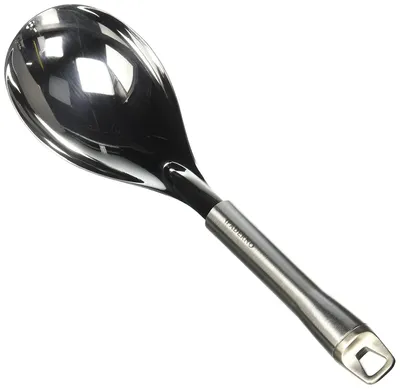 Reislöffel aus Edelstahl, 26 cm, spülmaschinengeeignet