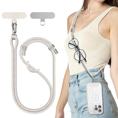 Imagen del producto de Cordón ajustable para teléfono con gancho resistente