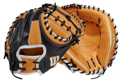Image de Gant de Baseball Catcher Wilson A2K 2023 M1D Superskin 33.5" Noir