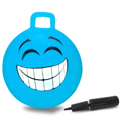 Image de Jamara Hüpfball Smile blau 450mm                         1+