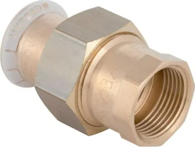 Produktbild von Geberit bergangsverschraubung Mapress d 22mmxRp 3/4, Cu, flachd., m IG, RG