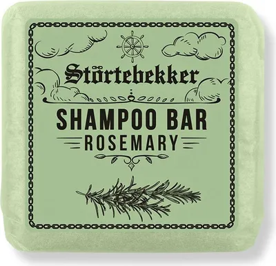 Produktbild von Störtebekker Festes Shampoo - Rosmarin - Handgefertigtes, veganes Shampoo für Herren & Damen - Wohlduftende Duschpflege für Haut und Haar