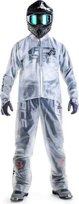 Obrázok produktu pre Nohavice do dažďa Acerbis Rain Transparent 3.0, biele, 2XL