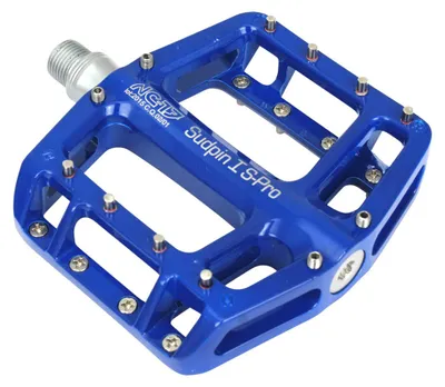 Produktbild von NC-17 Plattformpedal Sudpin I S-Pro, Alu, Präzisionslager, blau