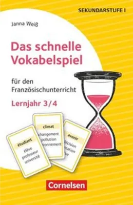 Produktbild von Das schnelle Vokabelspiel - Französisch - Lernjahr 3/4