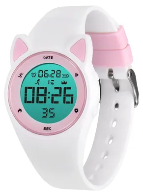 Produktbild von Digital Kinderuhr Jungen und Mädchen-Sports Outdoor Wasserdicht Armbanduhr mit LED-Licht,Wecker,Stoppuhr,Datum,Fitness Tracker Uhr mit Schrittzähler